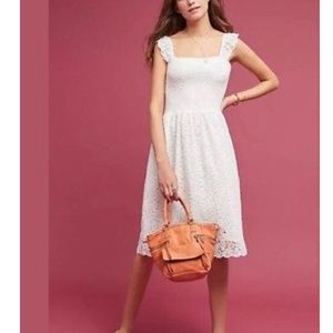 Maeve White Lace Dress NWOT